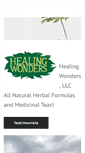 Mobile Screenshot of healingwondersllc.com